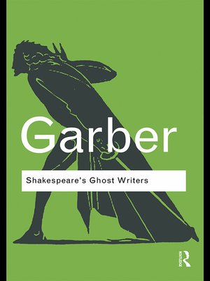 cover image of Shakespeare's Ghost Writers